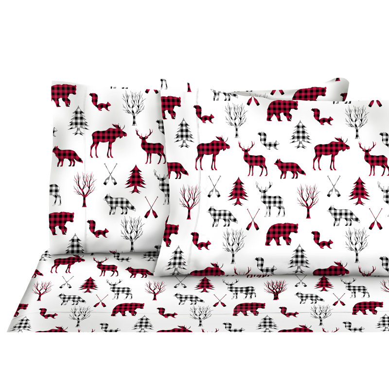 Flannel Fitted Sheet, Twin Sheet Set + 1 Fitted Sheet + 1 Pillowcase