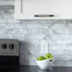self adhesive peel and stick backsplash tile