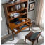 Bureau d'écriture entièrement en bois massif avec bibliothèque-110563528