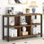 Bibliothèque de rangement 6 cubes Hulsté, noyer rustique, 47 pouces-1092638818