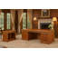 Infinity 82.7" Solid Wood Desk Set
