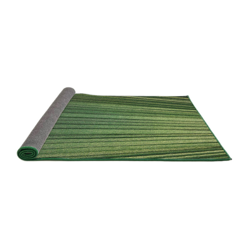 Tapis vert tissé à la machine, Rond 6 pi