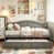 Gray-Trundle Bed