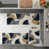 Bleu marine / beige / brun clair / ivoire / bleu est en rupture de stock