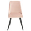 Chaise d'appoint en velours Milani-651333659