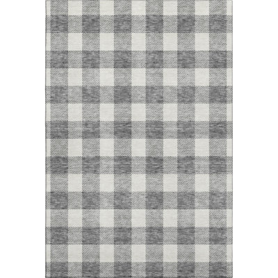 Premium Machine Washable Prisco Gray Rug