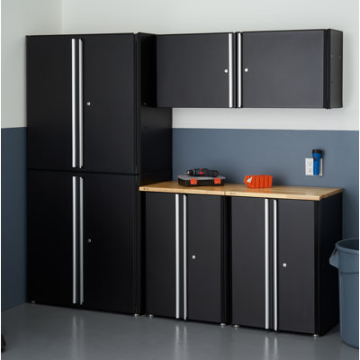Carsonville 74.8" H x 84.25" W x 19.1" D Complete Storage System