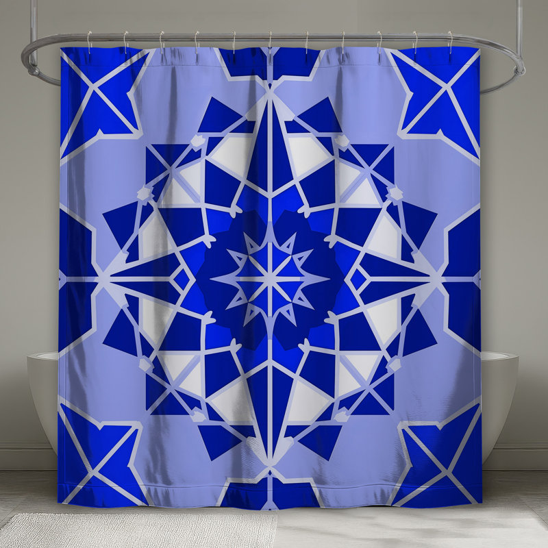 Rideaux de douche Mandala, L 70 po x H 93 po