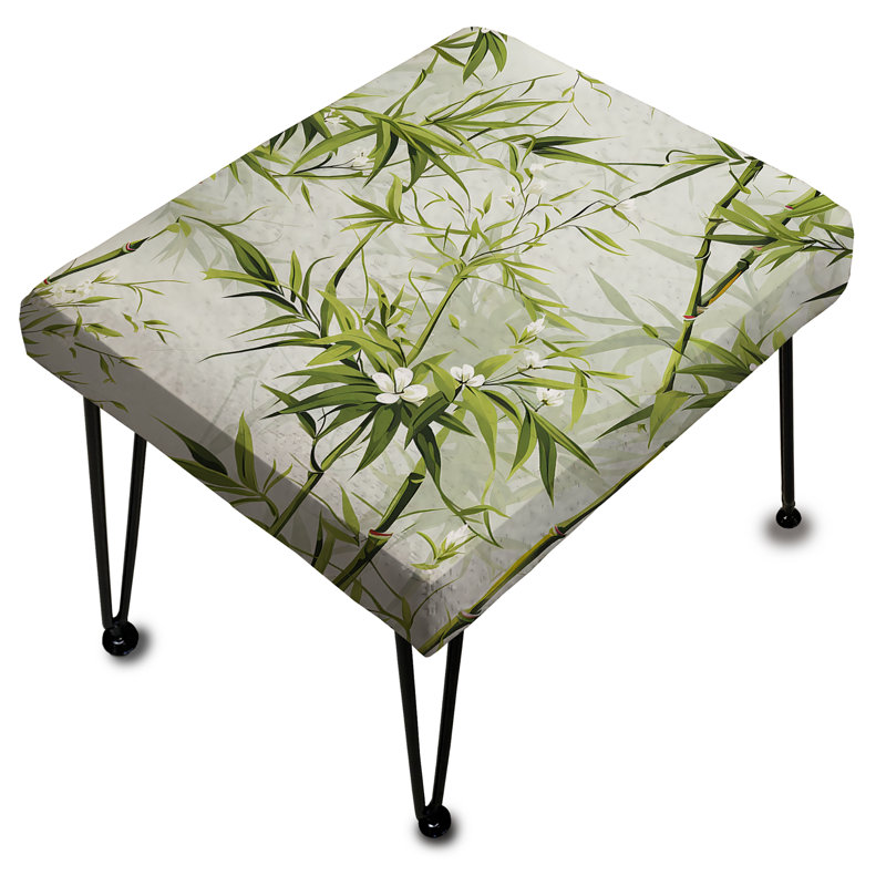 Repose-pieds en bambou Zen Haven I - Oriental