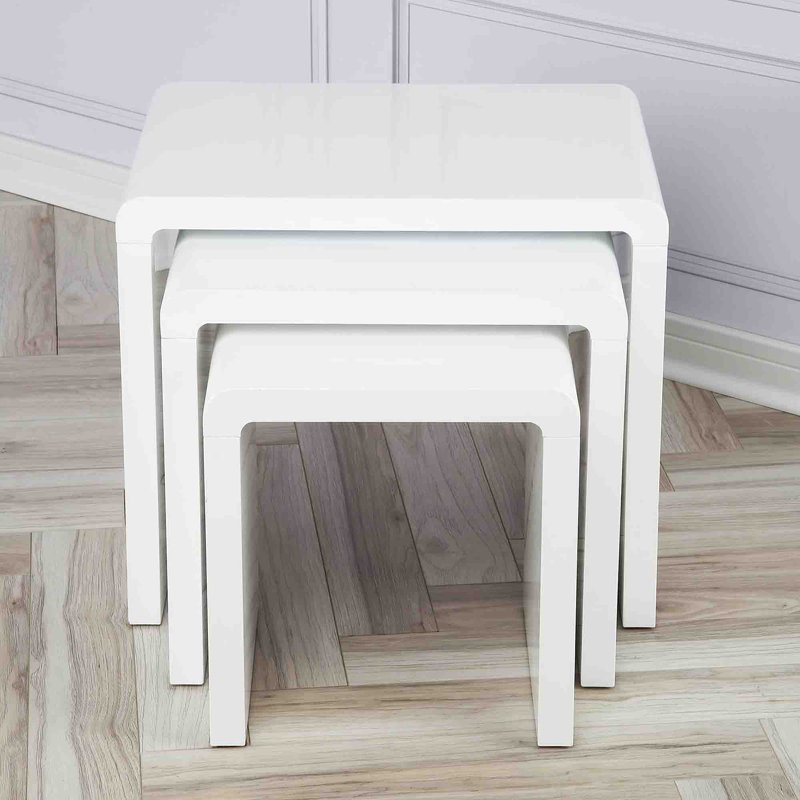 Rahsaun Coffee Table, White