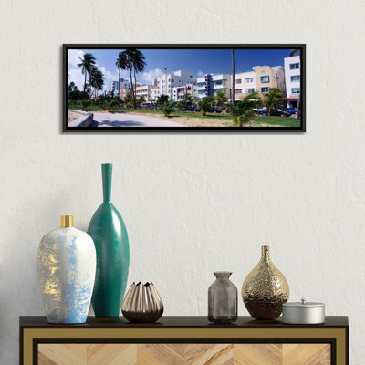 « ocean drive, south beach, miami beach, floride », reproduction de photo sur toile