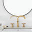 2-handle Bathroom Faucet with Drain Assembly-81641109
