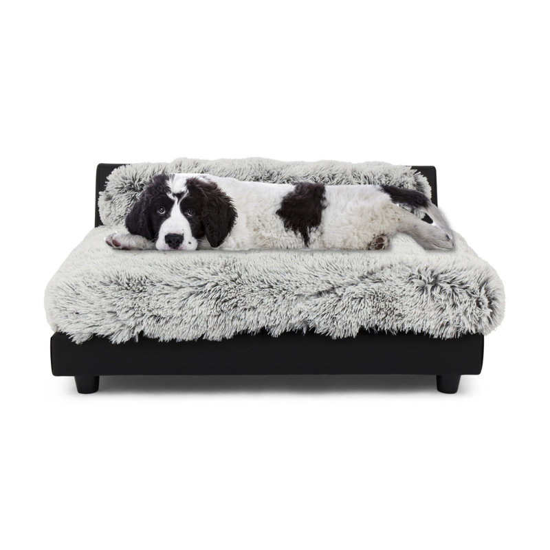 Canapé pour chien Soho, Ivoire, Moyen (l 26 po x P 24 po x H 16 po)