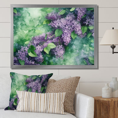 " Green Lilac Blooms II "