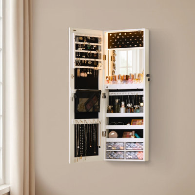 Miroir pleine grandeur avec rangement