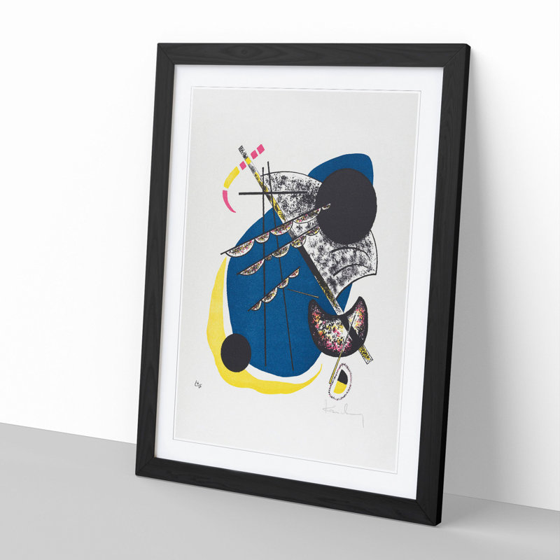 Small Worlds II by Wassily Kandinsky - Framed Print, Black Framed, 65cm H x 48cm W x 2cm D