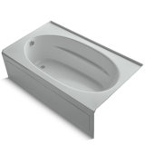Windward 72" x 42" Alcove Soaking Acrylic Bathtub