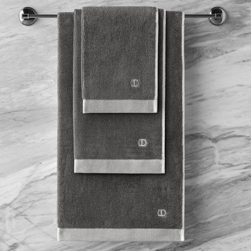 Konvill Hand Towel, Gray