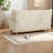 Modern Sofas Loveseat, Chenille Fabric 58 Inch Compact Curved Back for Home
