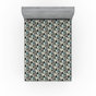 Teal Olive Green/Black Floral