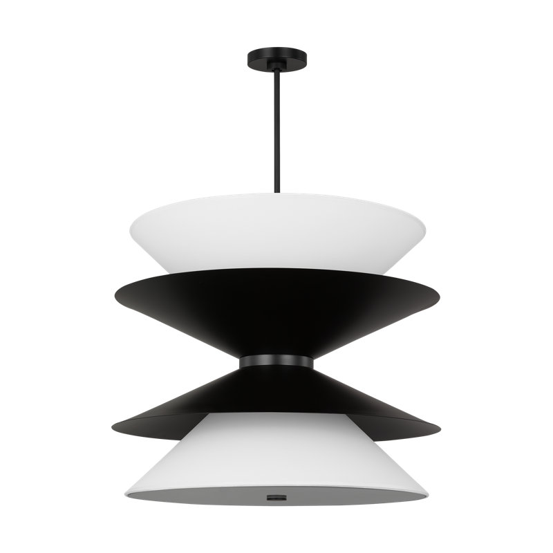 Chambord 12 - Light Pendant, Matte Black