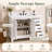 Allendale 42" Freestanding White Single Sink Bathroom Vanity With Quartz Top-1299747343-1299747340
