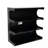 Multifunctional 4-Tier Black Book Shelf & Coffee Table-633173864
