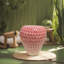 Tabouret de jardin et table d'appoint en résine 13,4 po Strawberry
