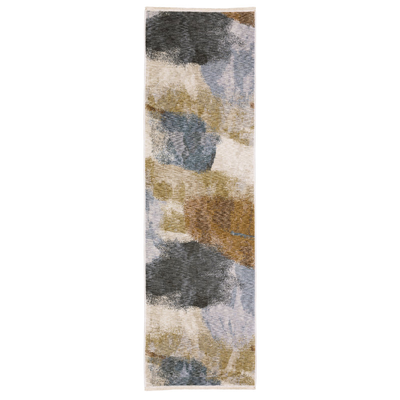 Tahli Abstract Indoor Rug, Runner 2'3" x 7'6"