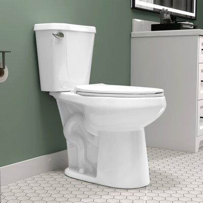 21-Inch Height Extra Tall Toilet For Bathrooms, Elongated Two-Piece Toilet (Seat Included)