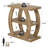 3-tier End Table For Living Room, Narrow Side Table With Storage And Geometric Frame-2001505352