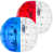 Transparent/Red/Blue is unavailable