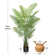 Adcock Artificial Palm Tree In Basket, Faux Palm Plant, Fake for Home Decor