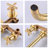 Wall Mounted Optional 2-handle Bathroom Faucet