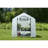 GrowIT Backyard Greenhouse 6 x 4 x 6 ft 6 in. Translucent
