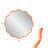 Anderson Scalloped Flower Wall Mirror-452564089