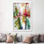 Point Of Attraction by Amira Rahim - Floater Frame Painting on Canvas-1630416963-1630416960