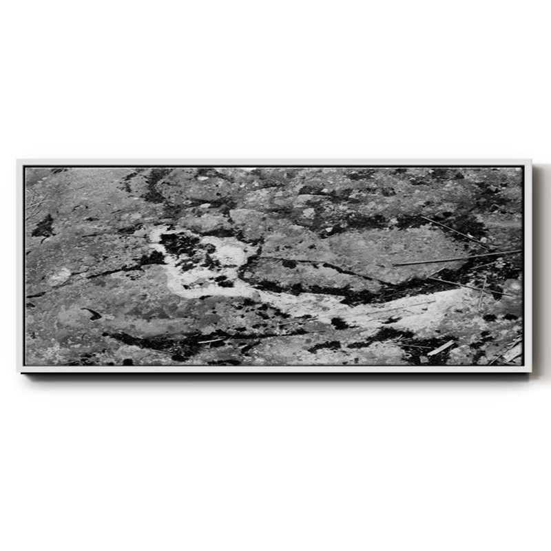 Found Textures XIV- Framed Canvas