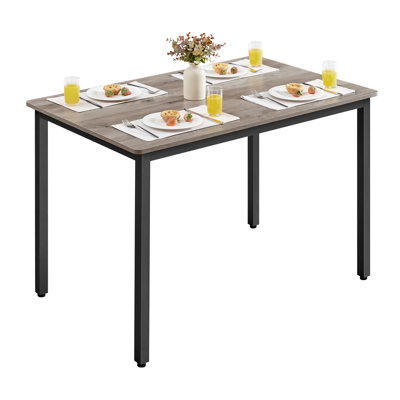 Adrey Metal Base Dining Table