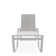 Holna Outdoor Rust-Resistant Metal Chaise Lounge