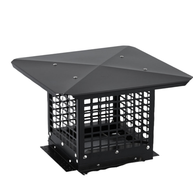 Fireplace Accessory, 10.7cm H x 53cm W x 53.4cm D, Black