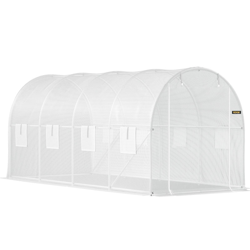 Serre de tunnel 15 x 7 x 7 pi Stellweilan, Blanc