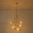 8 - Light Dimmable Glass Bubble Chandelier