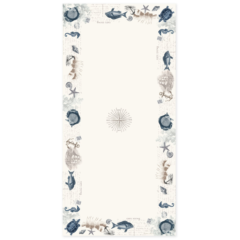  Nappe géométrique 100% coton