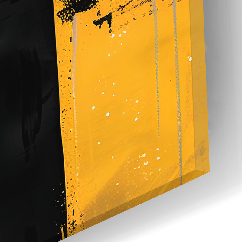 Art mural en verre Ivy Bronx «Big City Skyline» par Andreas Magnusson, H 24 po x l 16 po x P 0,2 po