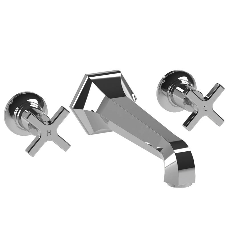 Mackintosh Tub & Shower Faucet, Silver Nickel