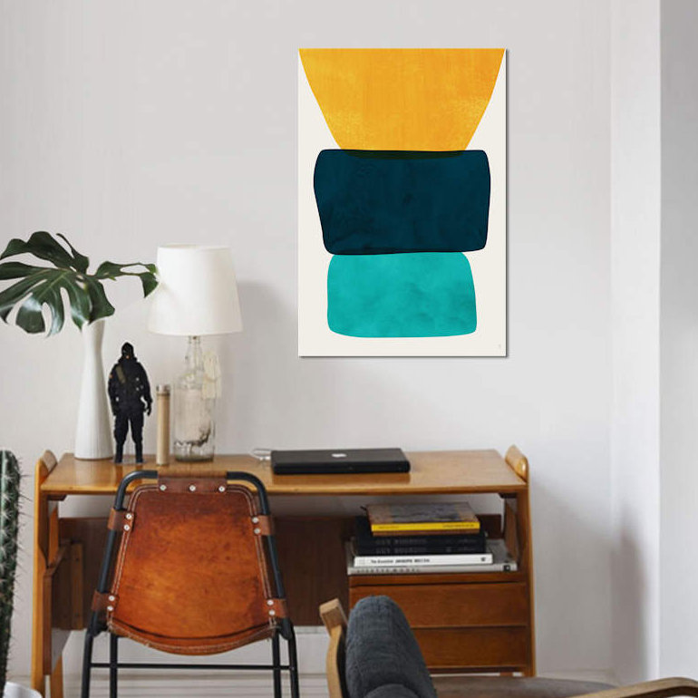 «Effigy» par Tracie Andrews - impression sur toile tendue, H 40 po x l 26 po x P 1,5 po, Toile tendue, Pas de tapis