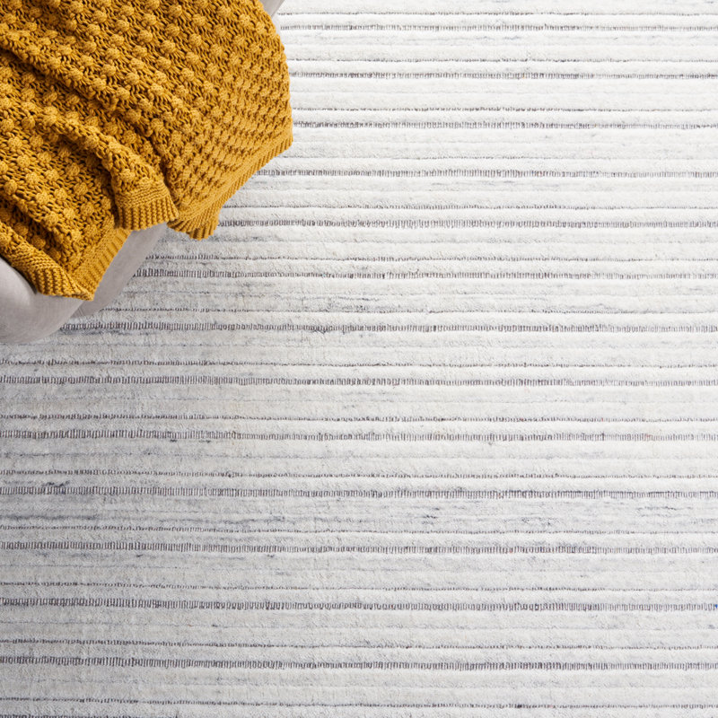 Jennalee Hand Woven Performance Striped Rug, Runner 2'3" x 9'