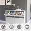 HOMCOM Wooden Modern Design 4 Drawer Shoes Cabinet Pull Down Shelf-36871415