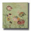  «Les Fleurs 5» par Dusza, art mural sur toile, 12 po x 12 po-201164419